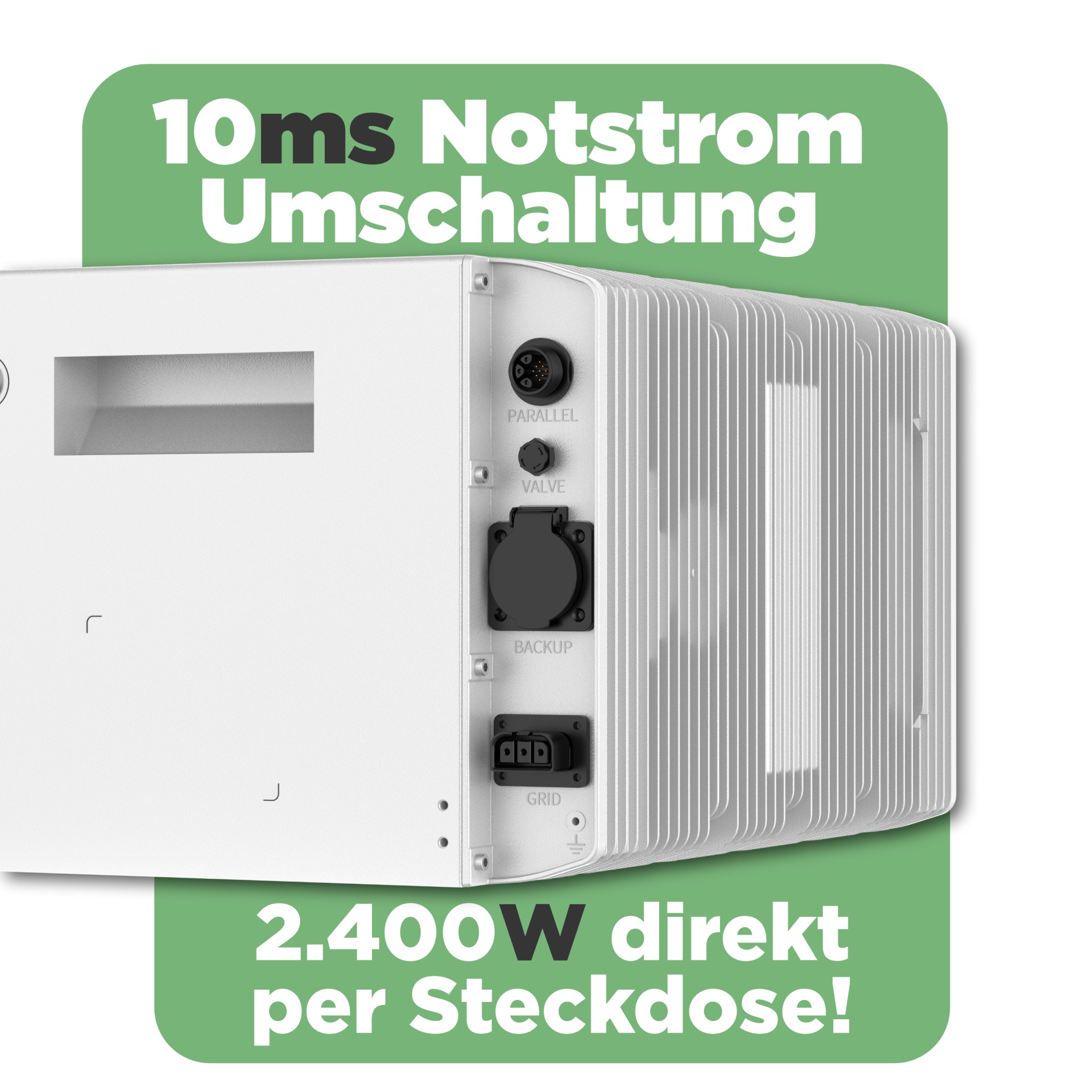 SunEnergyXT 500 Modulset 880 Wp — SunEnergyXT 500 (800 W) / 5 kWh / Trina 440 Wp / 2 Module