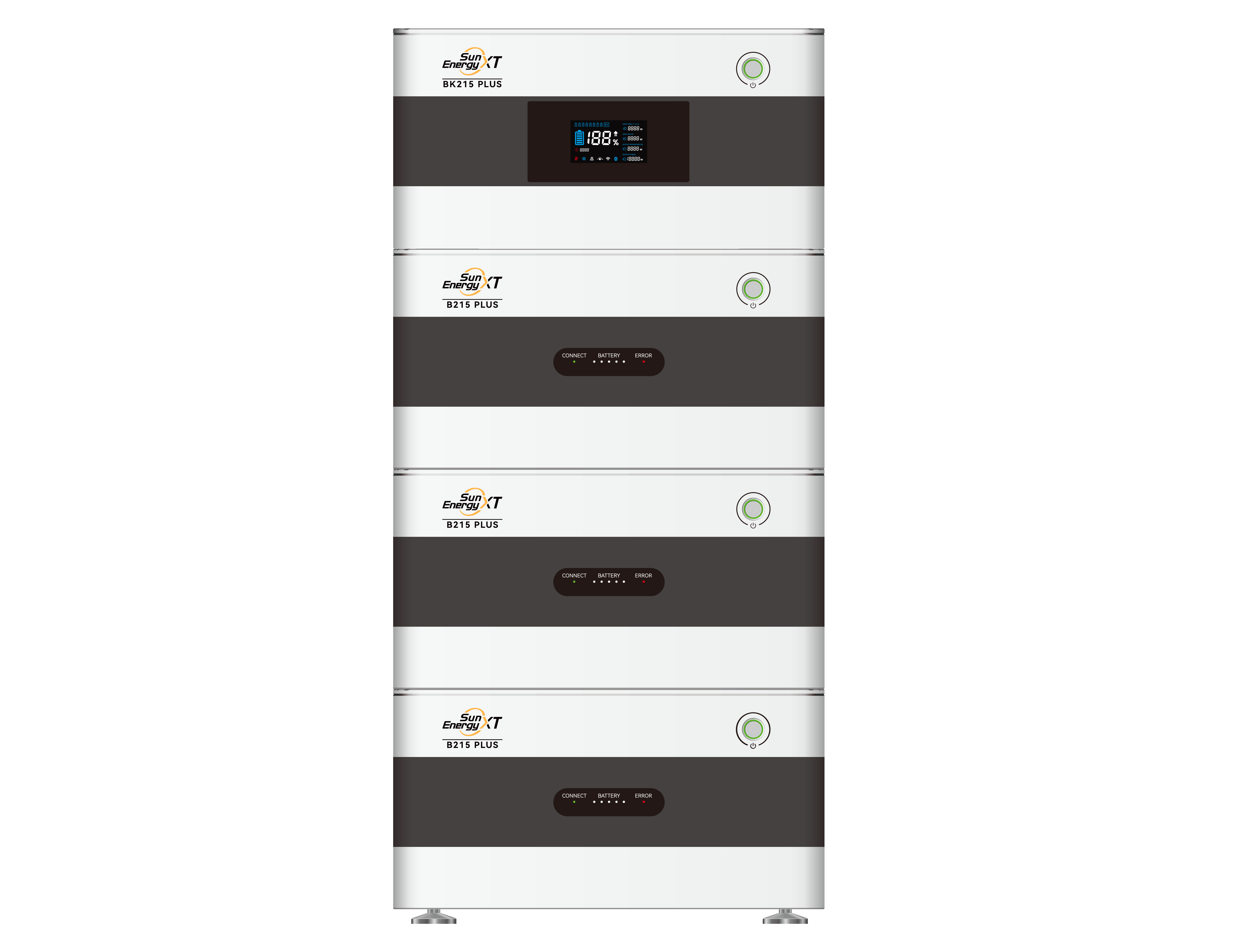 SunEnergyXT Speicherturm 8,6 kWh — LFP-Speicher für Balkonkraftwerke