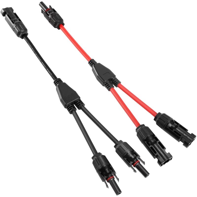 MC4 Y-Adapter 1 Paar  — zur Parallelverschaltung von je 2 Solarmodulen